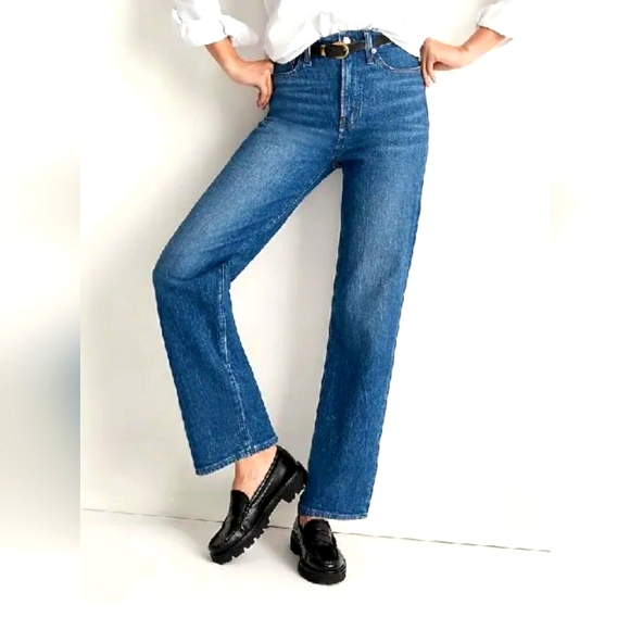 Madewell Perfect Vintage Wide Leg Jean in Medium Wash size 27 - Picture 10 of 12